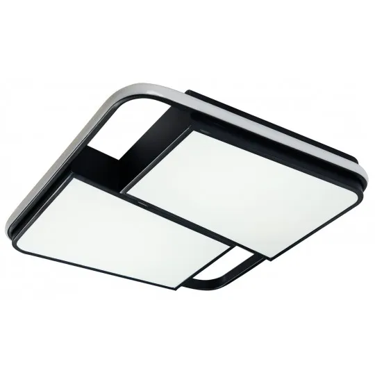 LED plafonjera crna 48-96-48W 175~240V 3CCT 3000/4000/6500K 480x480x60mm SMD (CCT ON-OFF) M205490