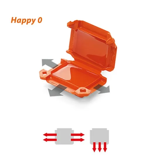 Happy 0 GelBox - gel kutija za konektore (blister 4 kom) 7031 Raytech