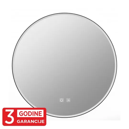 Ogledalo crno 800x25mm Touch CCT 3000~6500K IP44 sa pozadinskim LED osvetljenjem 20W 3Y M209495 Mitea Lighting