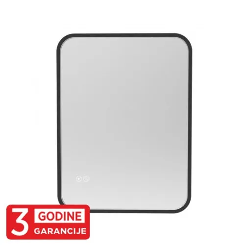 Ogledalo crno 600x800x25mm Touch CCT 3000~6500K IP44 sa pozadinskim LED osvetljenjem 20W 3Y M209496 Mitea Lighting