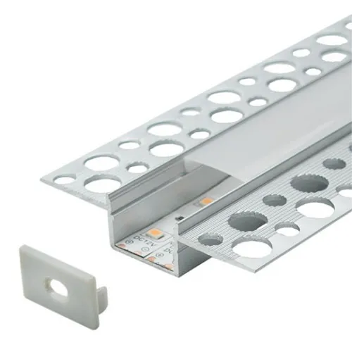 Aluminijumski profil za LED trake 13x59x2000mm sa difuzorom 2m MA1913 Mitea Lighting