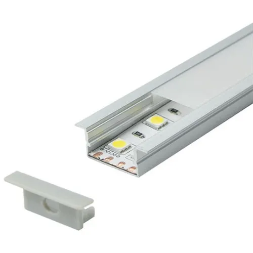 Aluminijumski profil za LED trake 10x28x2000mm sa difuzorom 2m MA2010 Mitea Lighting