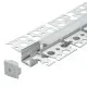 Aluminijumski profil za LED trake FLEX perforirani 13x53x2000mm sa difuzorom 2m MA5313 Mitea Lighting