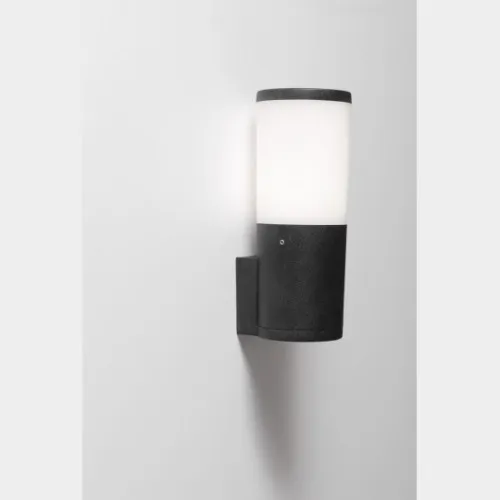 Zidna lampa crna Amelia CCT 2700-4000-6500K IP55 1xE27 LED 8.5W sijalica uključena uz proizvod DR2.570.000.V1K Fumagalli