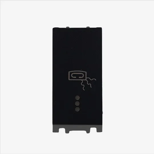 Prekidač crni 1M INDIKATORSKI za GREJALICU sa indikatorom 16A WT8(WVTT10021BL)02 EU2 Thea Modular Panasonic