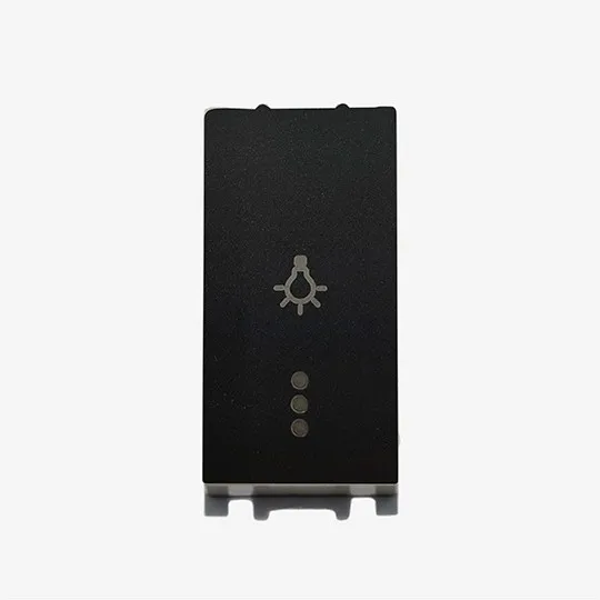 Prekidač crni 1M INDIKATORSKI za SVETLO sa indikatorom 16A WT8(WVTT10021BL)04 EU2 Thea Modular Panasonic