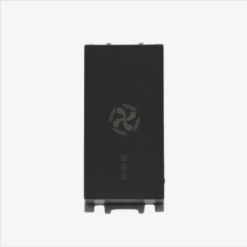 Prekidač tamno sivi 1M INDIKATORSKI za VENTILATOR sa indikatorom 16A WT8(WVTT10021DG)03 EU2 Thea Modular Panasonic