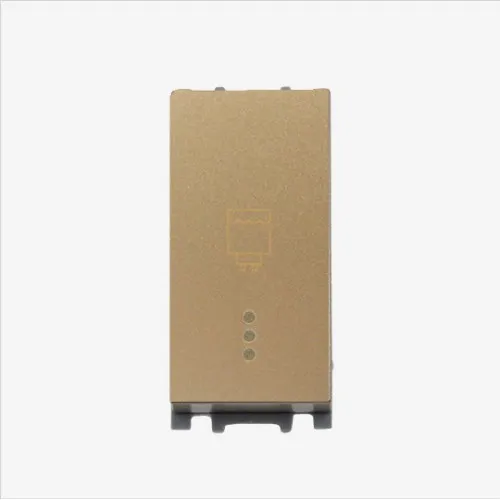 Prekidač zlatni 1M INDIKATORSKI za BOJLER sa indikatorom 16A WT8(WVTT10021DR)01 EU2 Thea Modular Panasonic