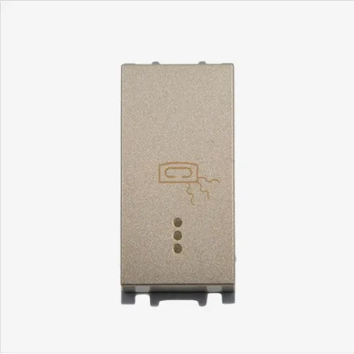 Prekidač zlatni 1M INDIKATORSKI za GREJALICU sa indikatorom 16A WT8(WVTT10021DR)02 EU2 Thea Modular Panasonic