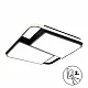 LED plafonjera crna 48-96-48W 175~240V 3CCT 3000/4000/6500K 480x480x60mm SMD (CCT ON-OFF) M205490