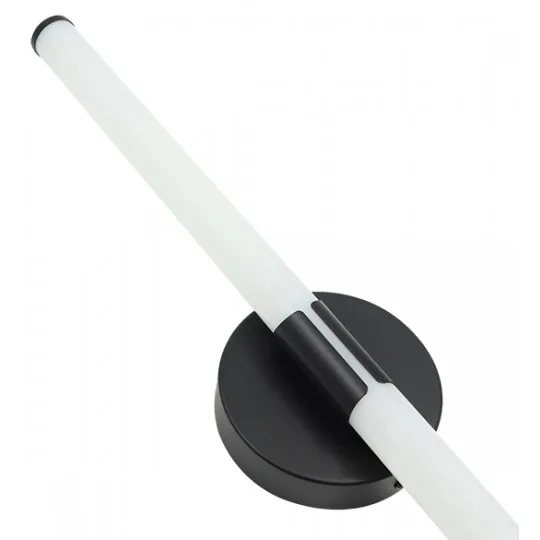 Zidna lampa crna 6500K IP44 kupatilska LED 8W M209465