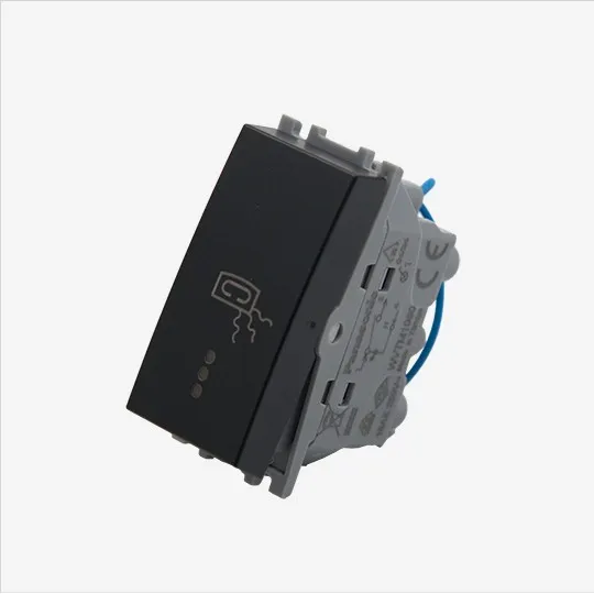 Prekidač crni 1M INDIKATORSKI za GREJALICU sa indikatorom 16A WT8(WVTT10021BL)02 EU2 Thea Modular Panasonic