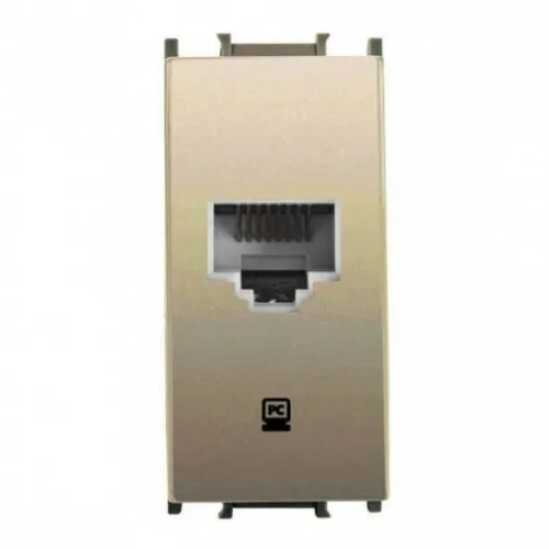 CAT6e kompj. priključnica zlatna WVTT1405-4DR EU2 Thea Modular 1M Panasonic