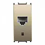 CAT6e kompj. priključnica zlatna WVTT1405-4DR EU2 Thea Modular 1M Panasonic