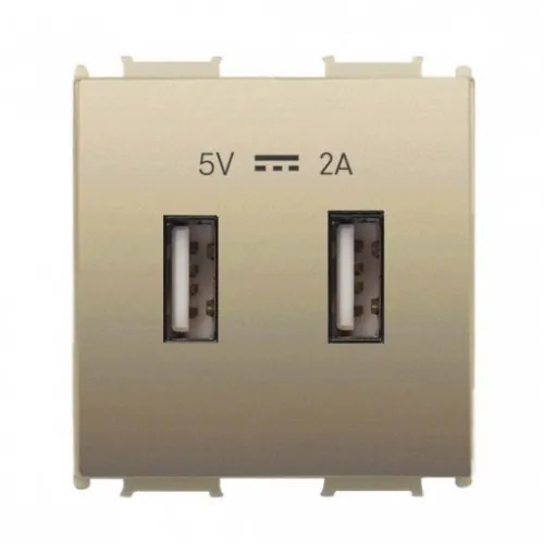 USB punjač zlatni 5V 2A WVTT2231-4DR EU2 Thea Modular 2M Panasonic