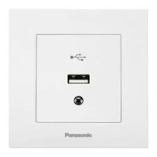 KP USB 1M konektor WKTC0419-2WH EU4, beli, Karre Plus Panasonic
