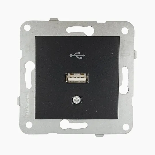KPC USB 1M konektor WKTT0419-2BL EU4, crni, Karre Plus Panasonic