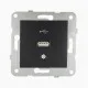 KPC USB 1M konektor WKTT0419-2BL EU4, crni, Karre Plus Panasonic