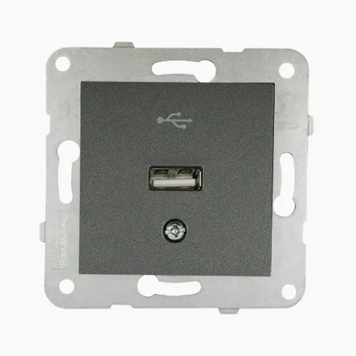 KPC USB 1M konektor WKTT0419-2DG EU4, tamno sivi, Karre Plus Panasonic