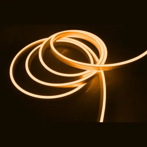 SMD LED neon FLEX traka 7.5W/1m 12V amber IP67 set 50m kotur 6x12mm 120 LED/1m MLG-2835-120-ML