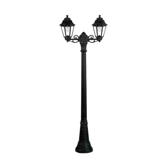 Stubna lampa crna GIGI/Bisso/Anna 2L IP55 2xE27 LED 8.5W CCT 2700-4000-6500K - sijalica uključena uz proizvod E22.156.S20.V1K Fumagalli