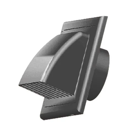 Ventilaciona rešetka pod kosinom grafitna fi100 KO100-30GR Awenta