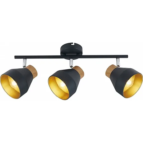 Spot lampa crno-zlatna 40W 3xE14 M162130