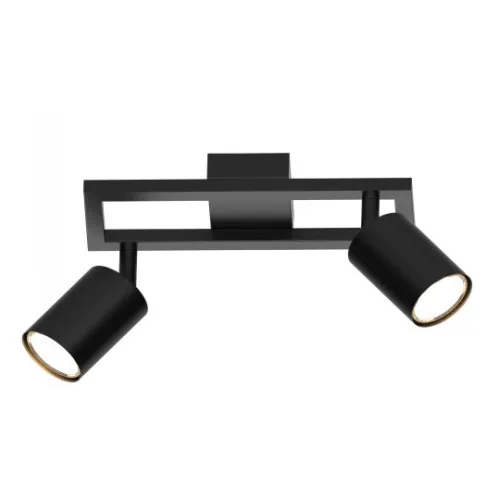 Spot lampa crna Max.35W 2xGU10 M190320