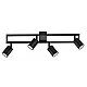 Spot lampa crna Max.35W 4xGU10 M190340