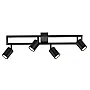 Spot lampa crna Max.35W 4xGU10 M190340