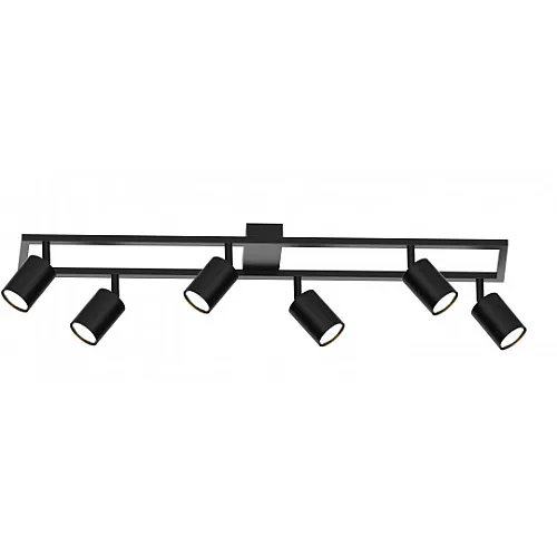 Spot lampa crna Max.35W 6xGU10 M190360