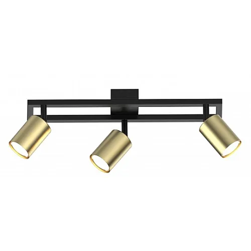 Spot lampa crno-zlatna Max.35W 3xGU10 M190430