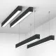 Visilica crna 24W 220~240V 6500K L1200 x W50 x H60mm LED linearna svetiljka (ili nadgradna) 2200lm M109051-C