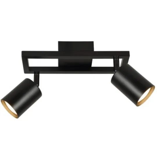 Spot lampa crna Max.35W 2xGU10 M190320