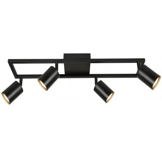 Spot lampa crna Max.35W 4xGU10 M190340