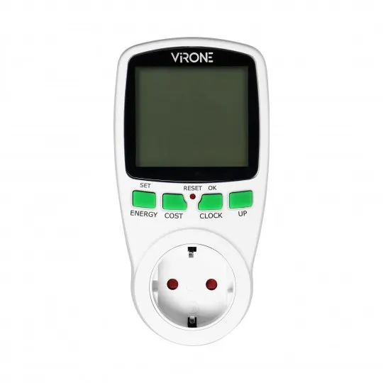 EM-1(GS) beli LCD merač potrošnje dvotarifni Virone