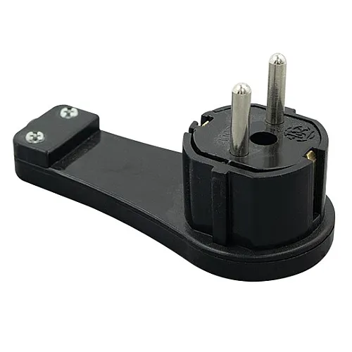 Utikač L, tanki crni 16A/250V~ PM-39-C