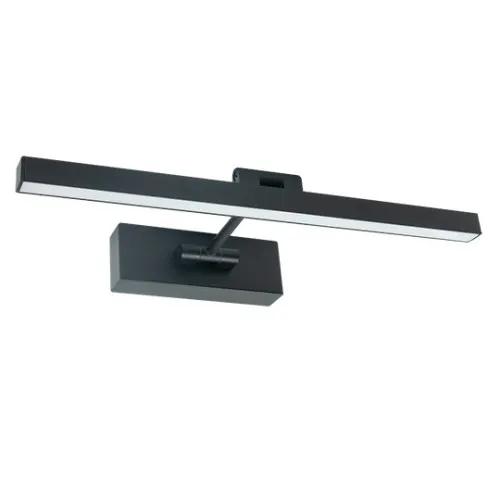 Zidna lampa crna 6500K IP20 za sliku ili za ogledalo - LED 8W 395x185x50mm M209439