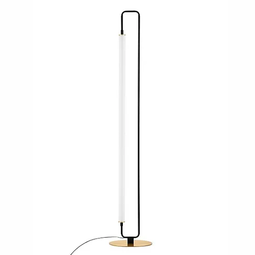 Podna lampa crna LED 32W LED 3000K sa podnim prekidačem M74-C
