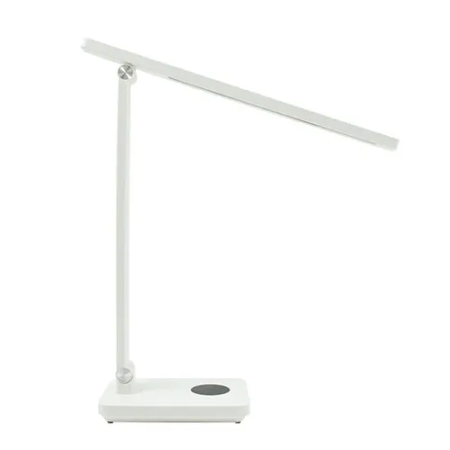 Stona lampa bela USB 5V CCT 6W LED zglobna M1064 Mitea Lighting
