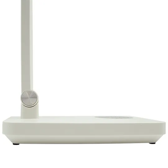 Stona lampa bela USB 5V CCT 6W LED zglobna M1064