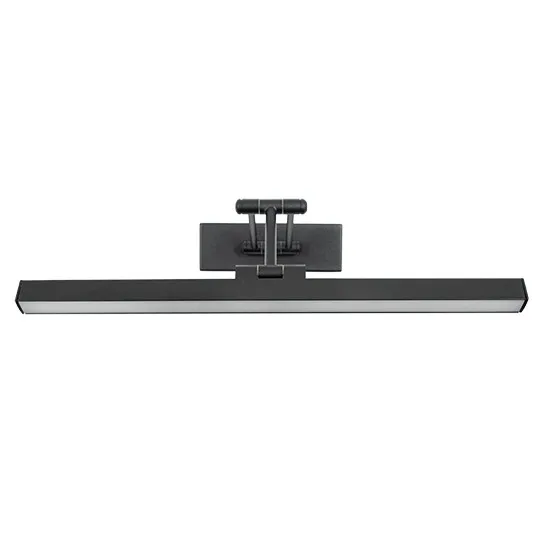 Zidna lampa crna 6500K IP20 za sliku ili za ogledalo - LED 8W 395x50x275mm M209464