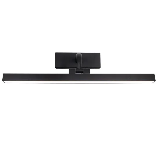 Zidna lampa crna 6500K IP20 za sliku ili za ogledalo - LED 8W 400x100x150mm M209448