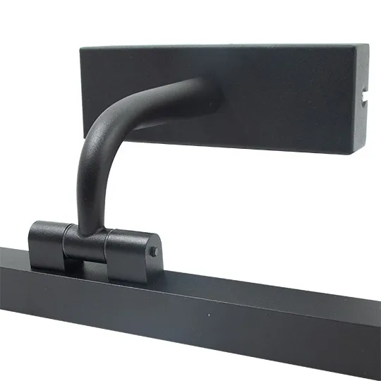 Zidna lampa crna 6500K IP20 za sliku ili za ogledalo - LED 8W 400x100x150mm M209448