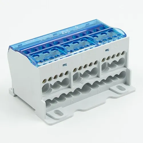 Stezaljka (klema) sa poklopcem PLAVA max.125A ME-FJ125A-3P
