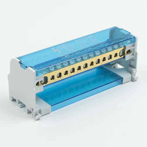 Modularni razdelni blok sa poklopcem (klema) plava max.100A ME-FJ215/100B