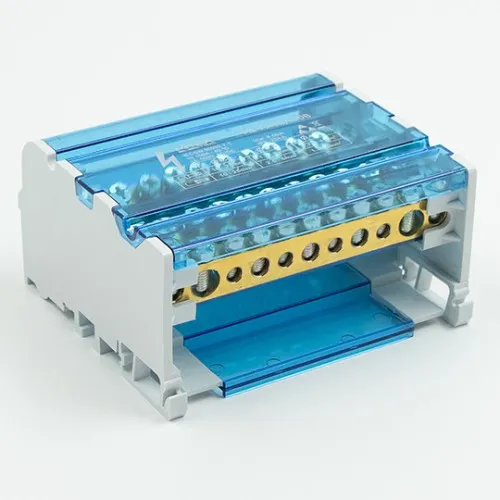 Modularni razdelni blok sa poklopcem (klema) plava max.100A ME-FJ411/100B