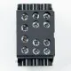 Stezaljka (blok-klema) crna max.125A ME-FJ-P35/25.2 (C)