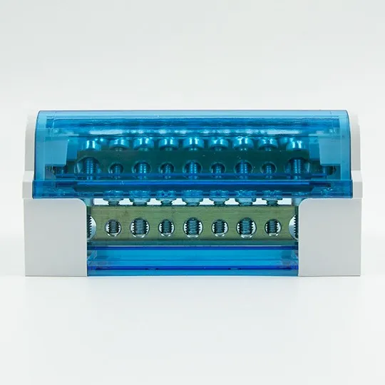 Modularni razdelni blok sa poklopcem (klema) plava max.100A ME-FJ411/100B