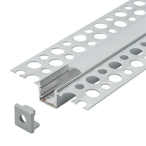 Aluminijumski profil za LED trake 10x43.7x2000mm ugradni sa difuzorom 2m MA1010-UG Mitea Lighting